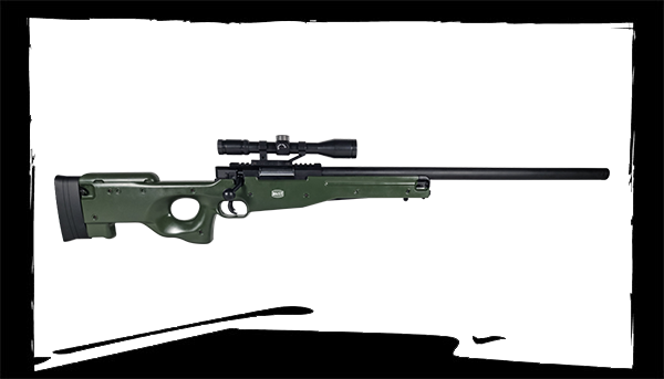 Fusil de Sniper Mauser SR OD, 140717 airsoft